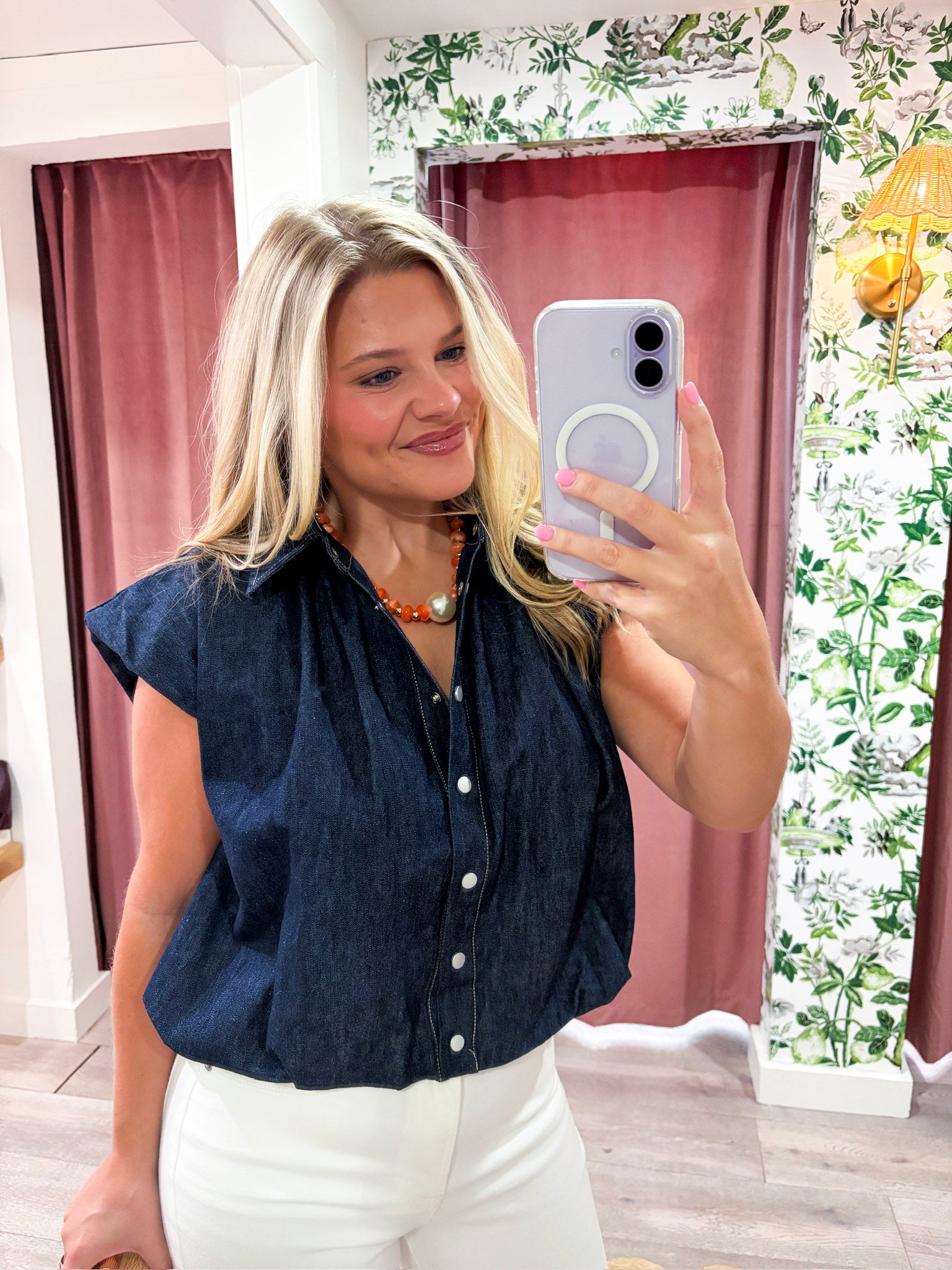 Twilight Denim Top