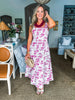 Romantic Toile Midi Dress