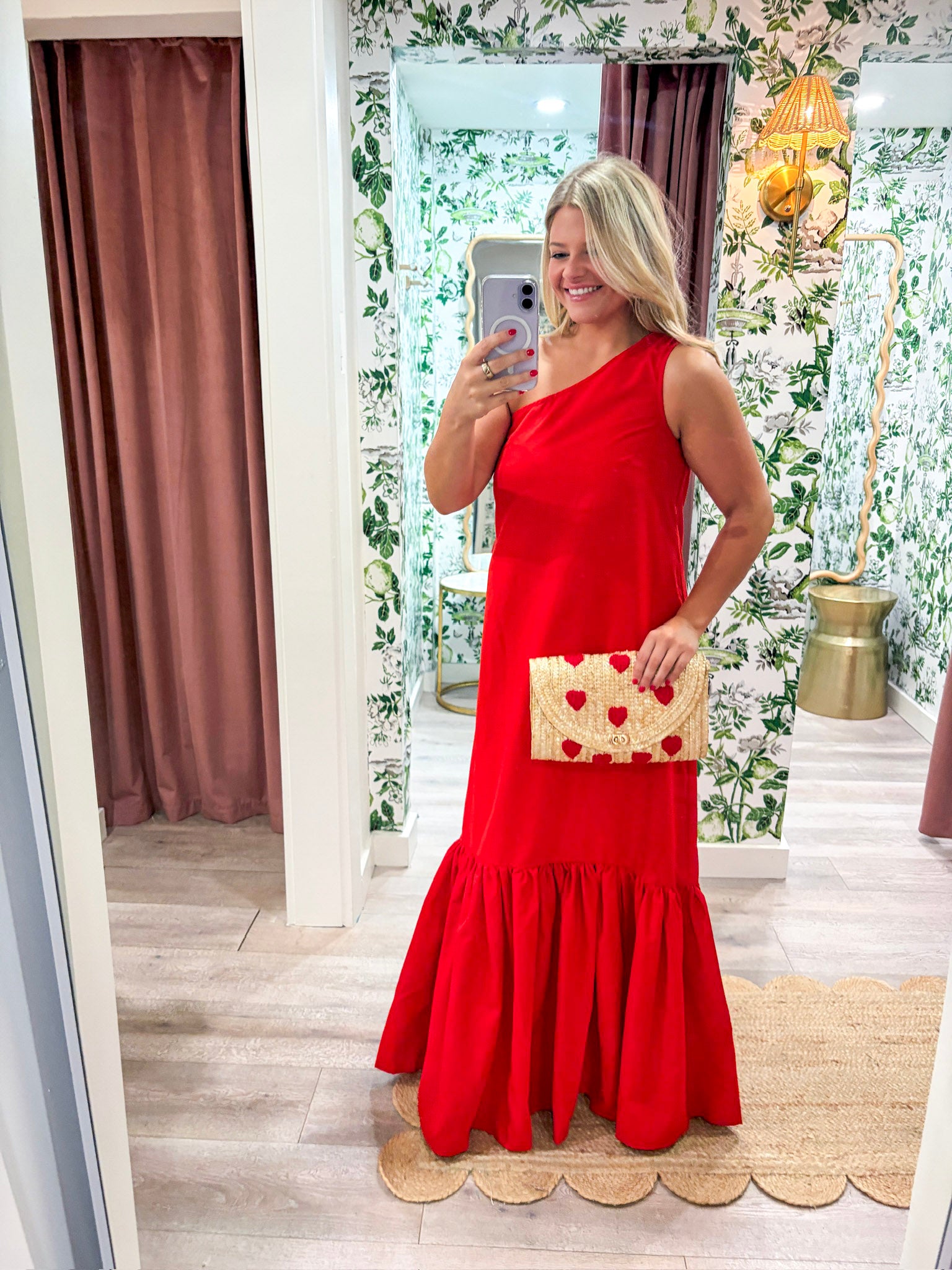 Purely Yours Maxi Dress-Red