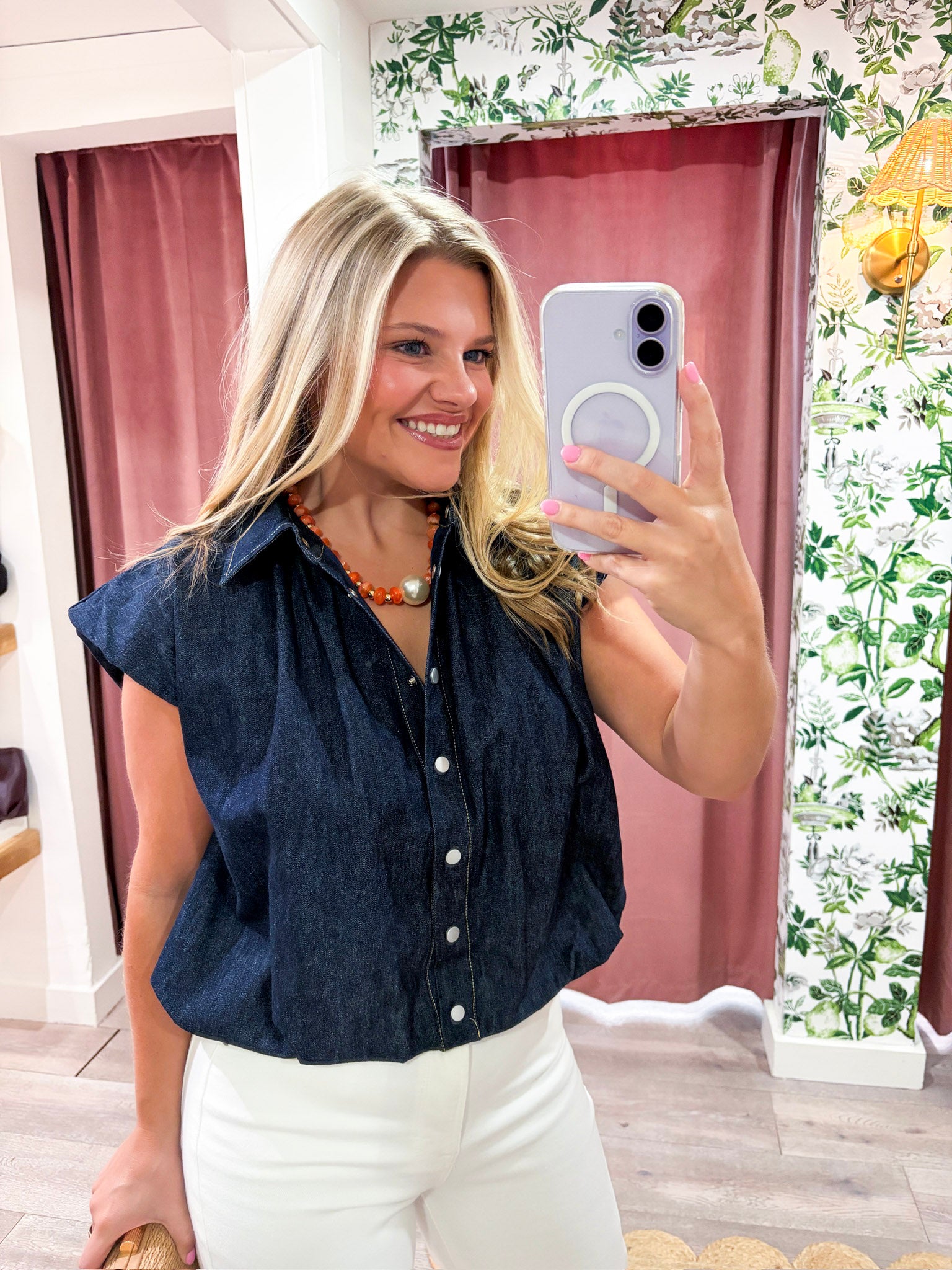 Twilight Denim Top