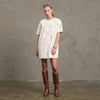 Western Girl Embroidered Mini Dress