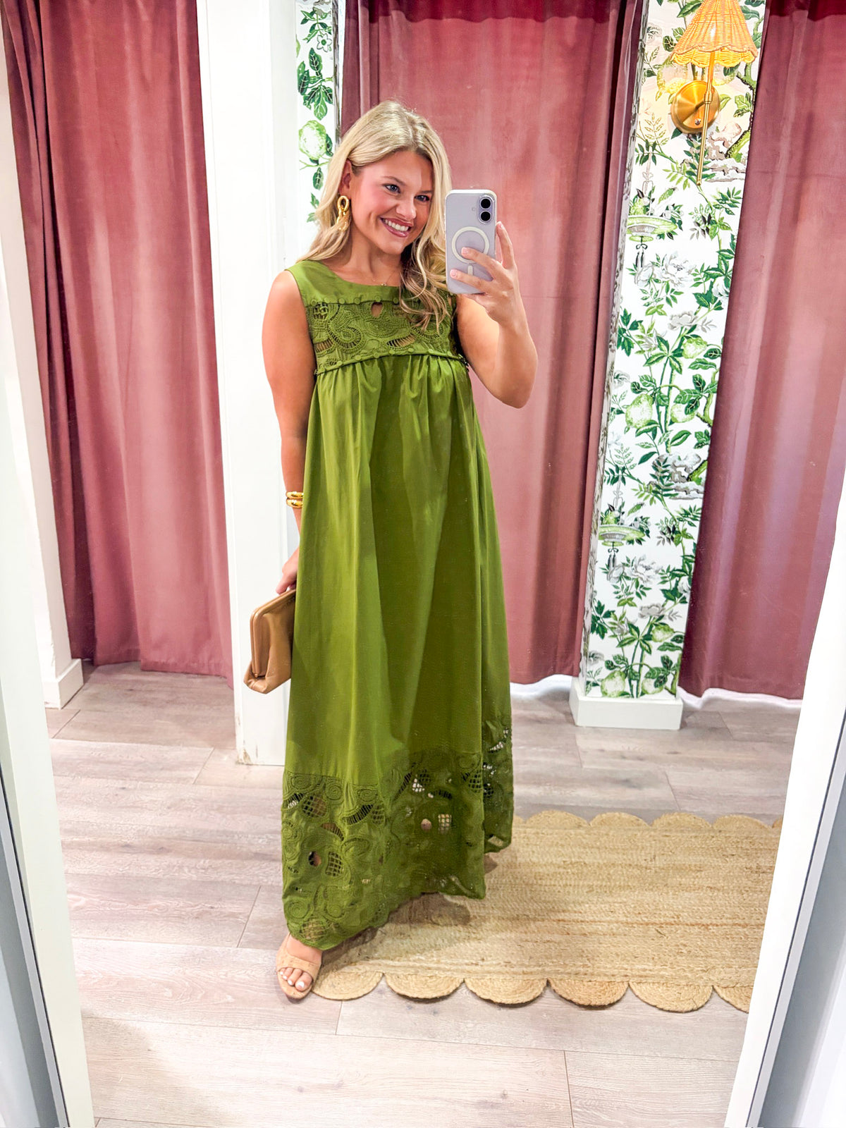 Desert Breeze Lace Maxi Dress-Ferngully