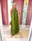 Desert Breeze Lace Maxi Dress-Ferngully