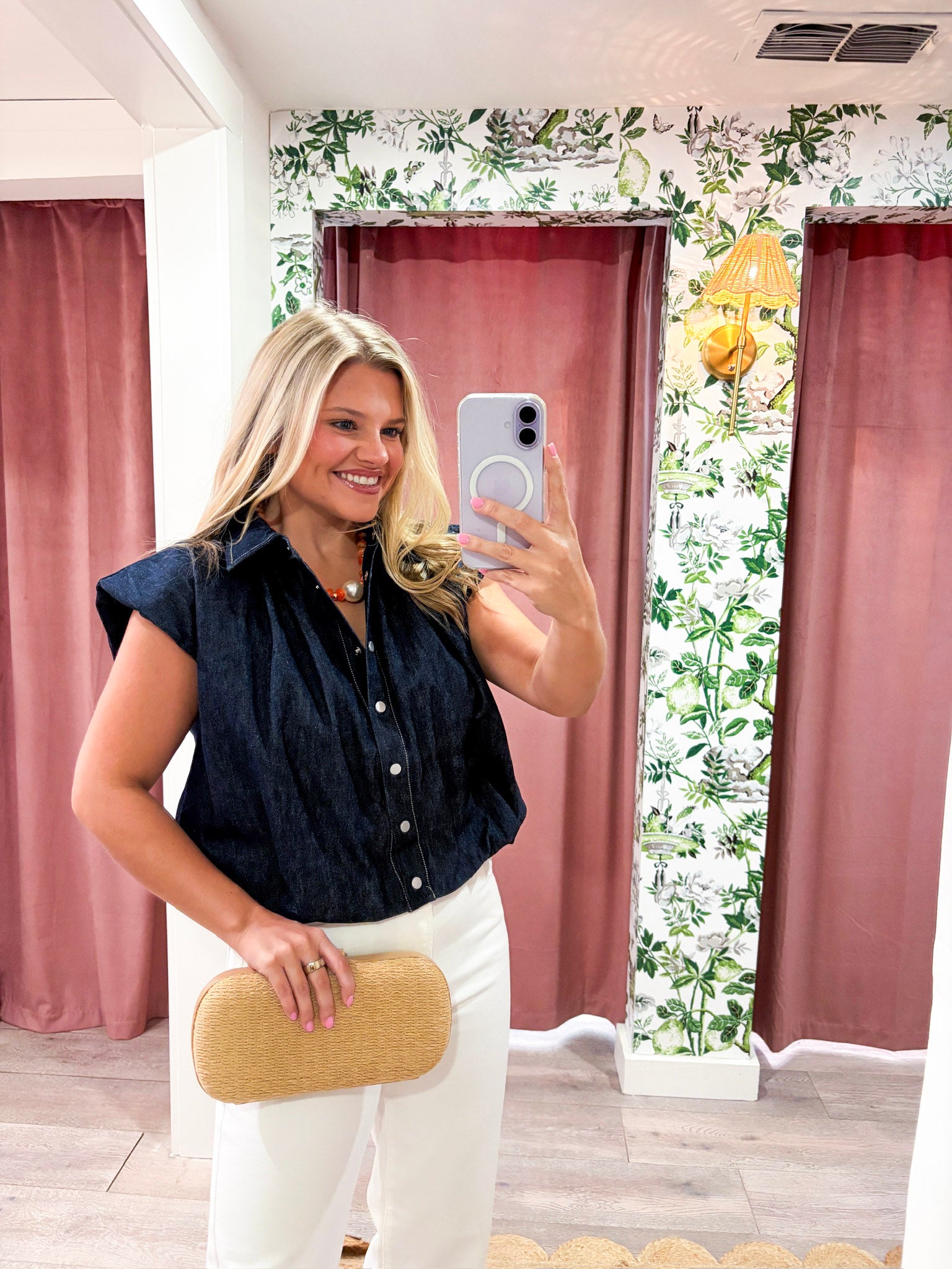 Twilight Denim Top