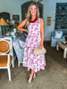 Romantic Toile Midi Dress