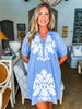 Coastal Muse Dress-Blue