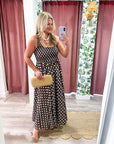 Eileen Polka Dot Maxi Dress