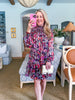 Floral Desire Smocked Mini Dress