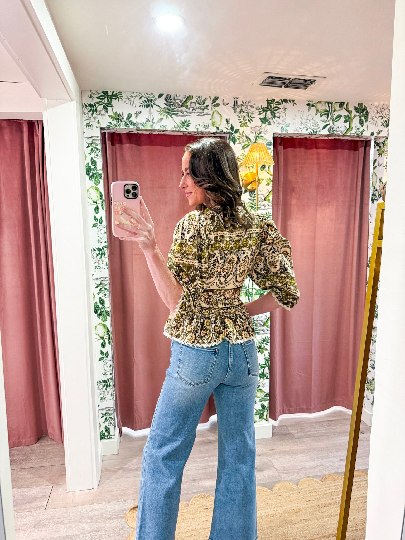 Jaynie Peplum Top