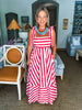 Walk on The Pier Midi Dress
