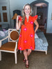 Mid Century Starburst Mini Dress