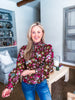 Rustic Romance Floral Top