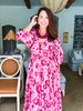 Modern Romance Floral Midi Dress