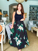 Vineyard Verse Floral Maxi Skirt