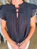 Lovely Time Eyelet Top