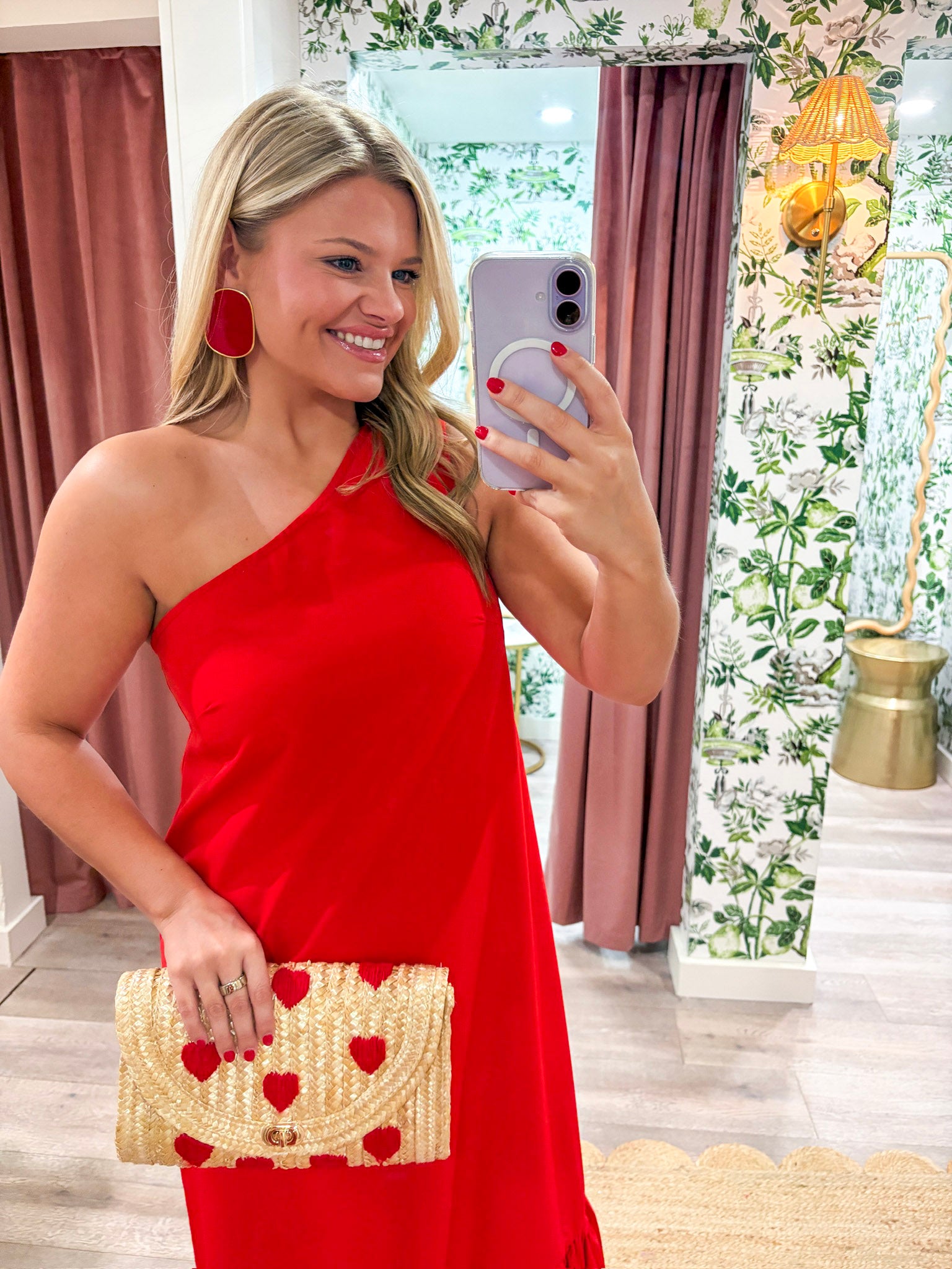 Purely Yours Maxi Dress-Red