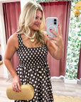 Eileen Polka Dot Maxi Dress