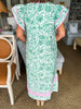 Garden Gathering Floral Midi Dress