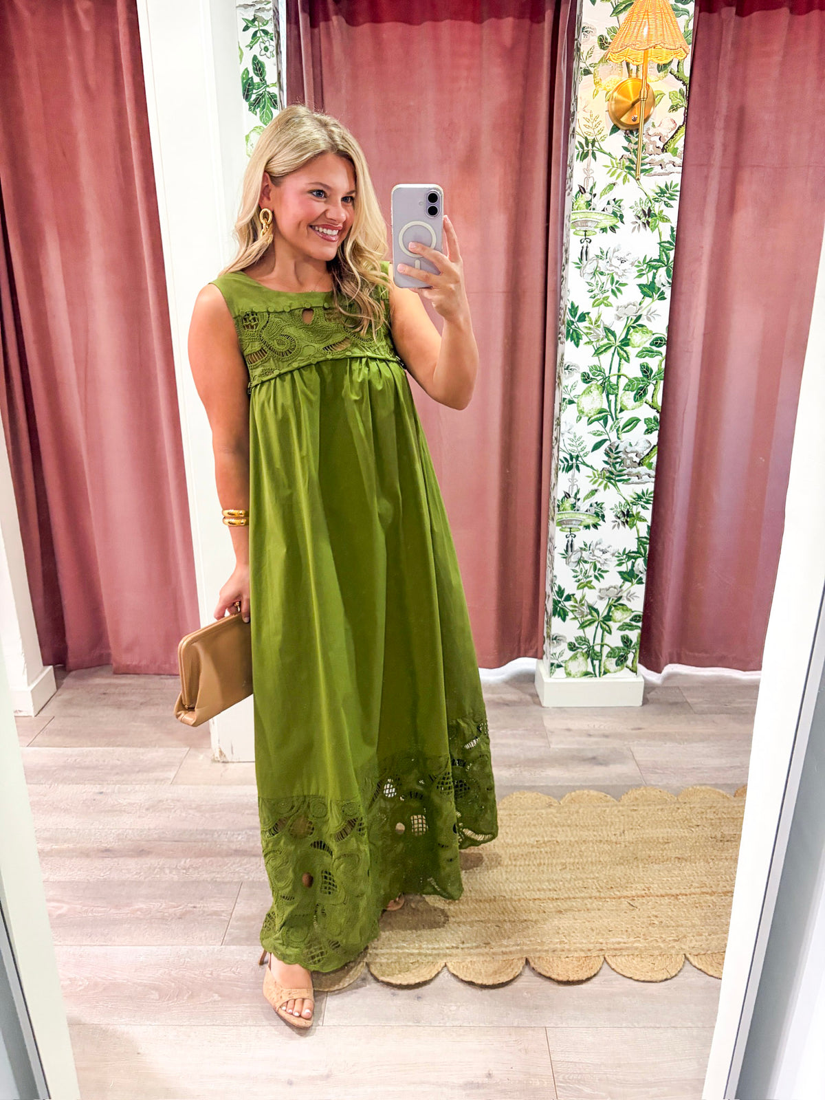 Desert Breeze Lace Maxi Dress-Ferngully