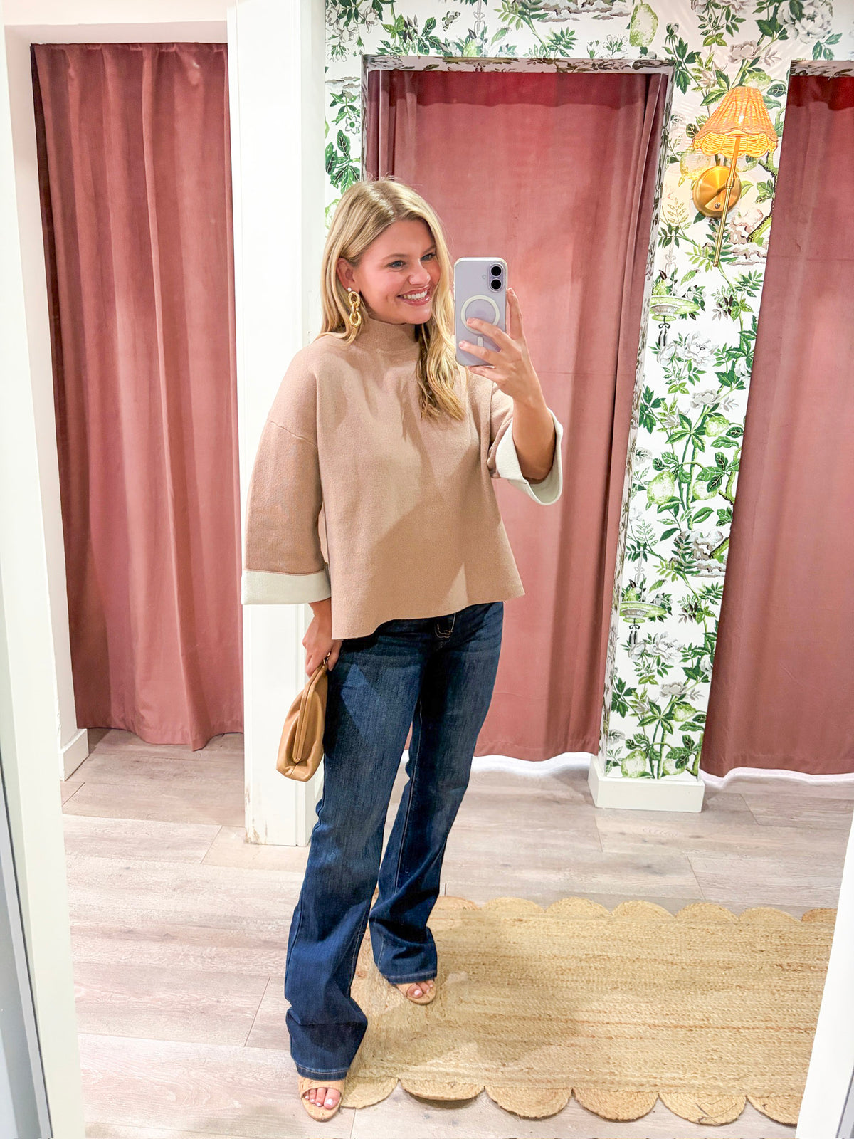 Warmth Edit Sweater-Taupe