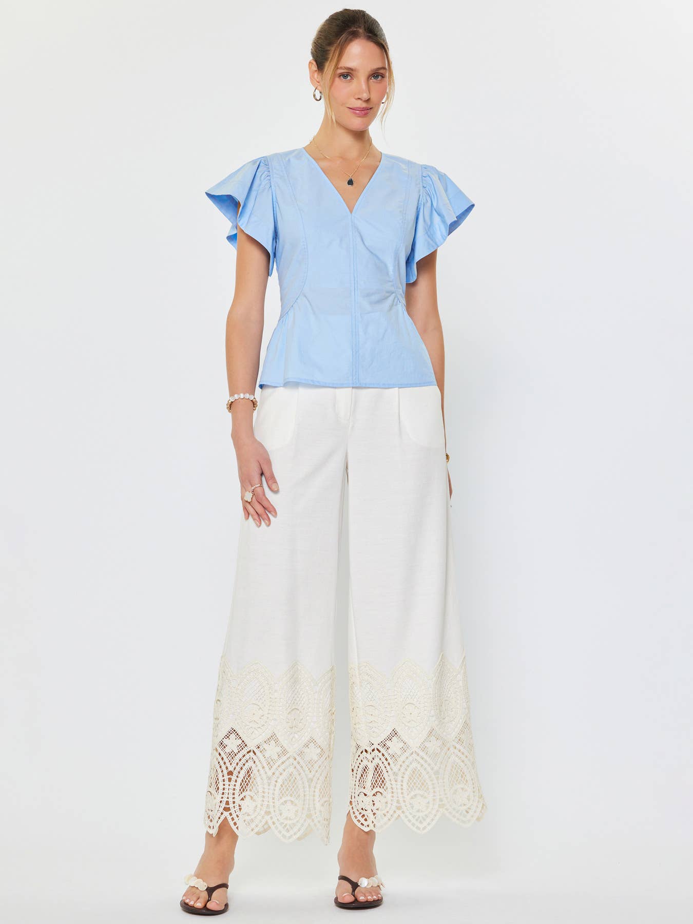 Garden Glow Peplum Top
