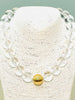 Golden Coast Acrylic Necklace