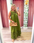 Desert Breeze Lace Maxi Dress-Ferngully