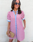 Classic Americana Mini Dress