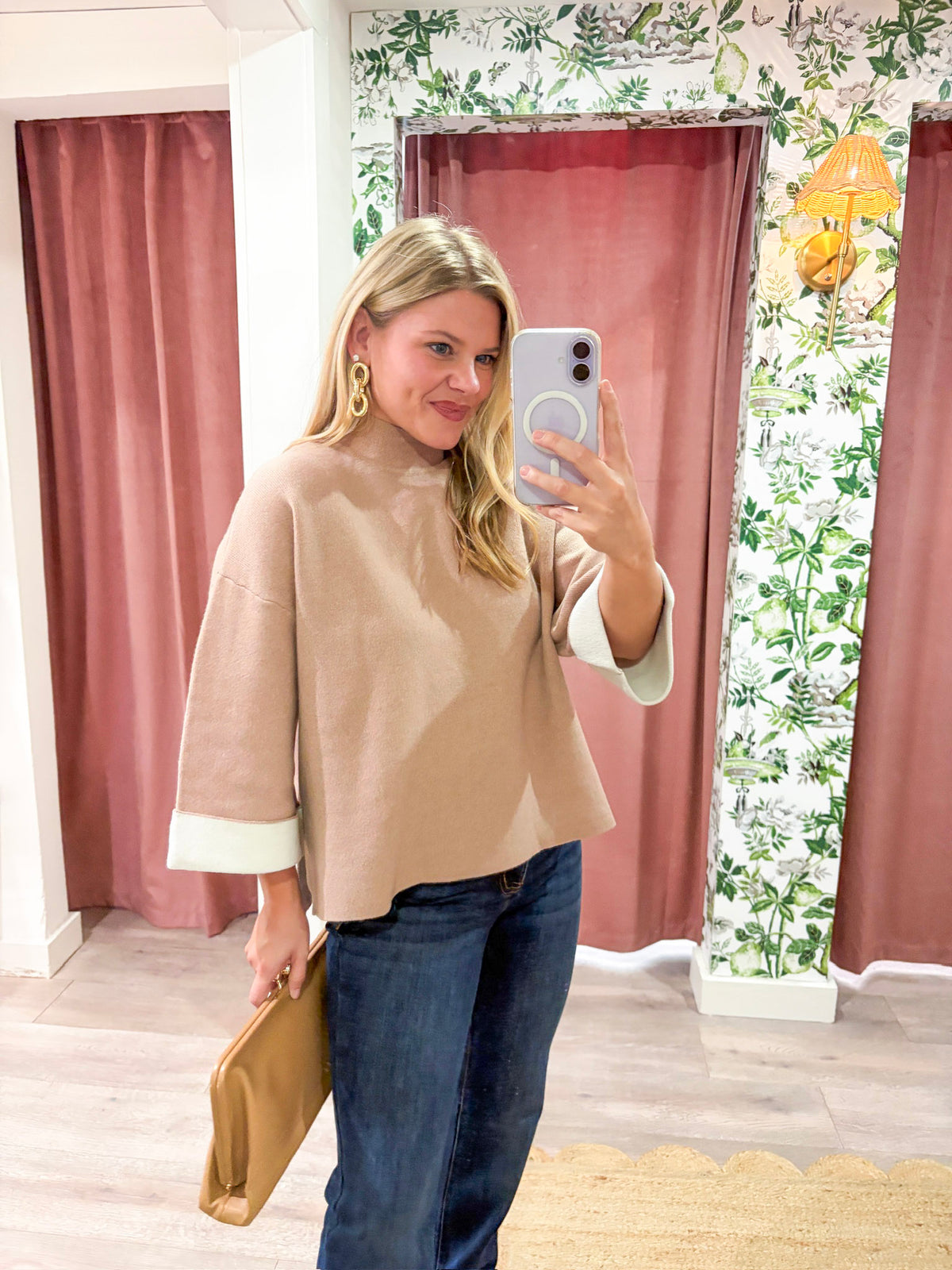 Warmth Edit Sweater-Taupe