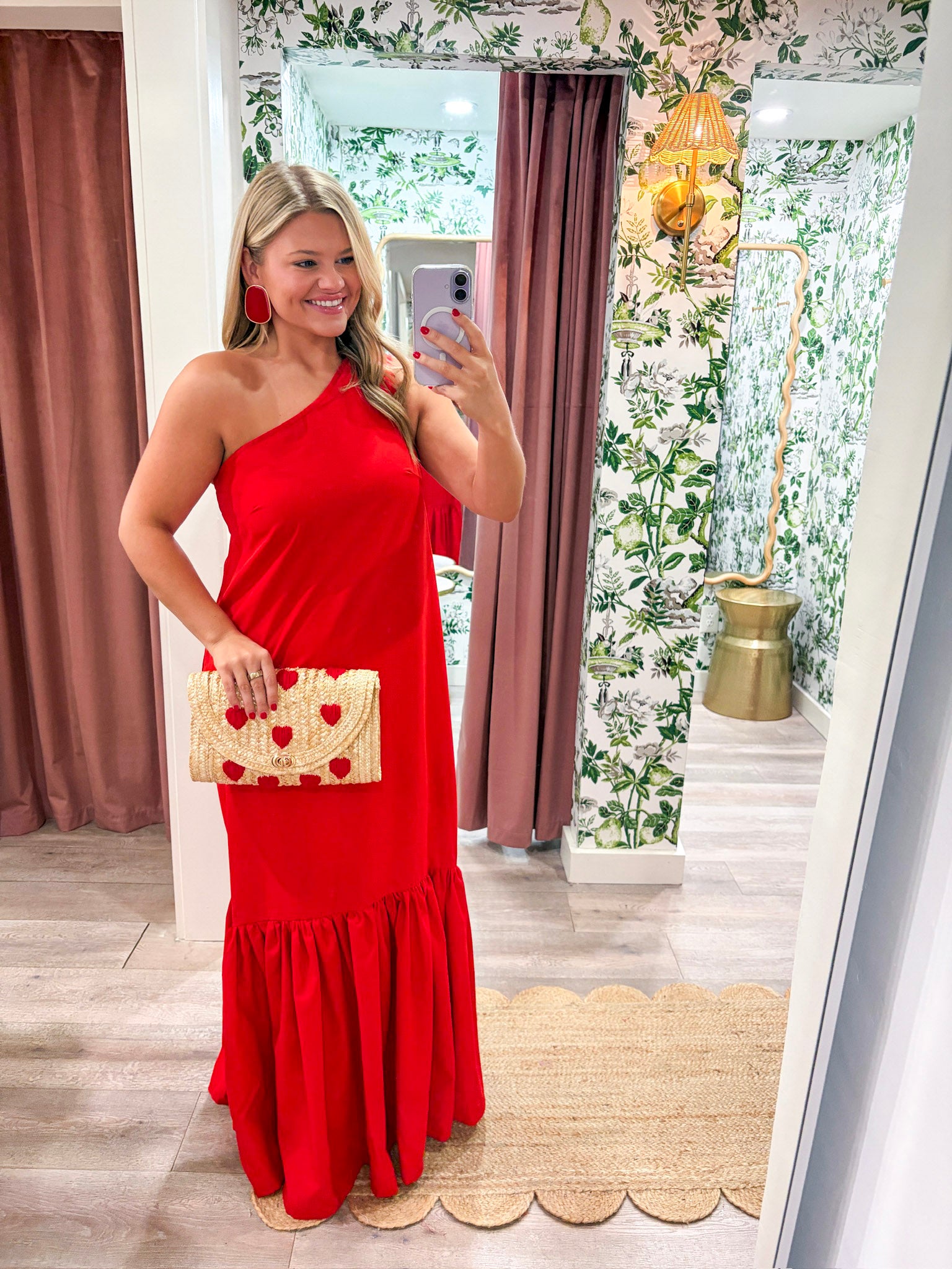 Purely Yours Maxi Dress-Red