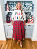 Holiday Falala Embroidered Sweater