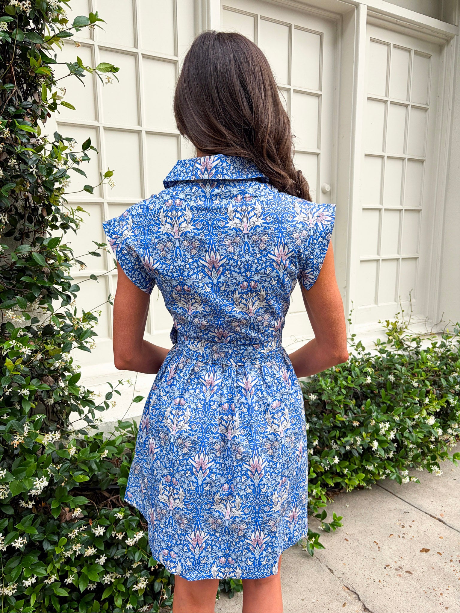 Olivia in Bloom Shirt Dress