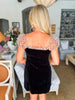 Midnight Dots Velvet Dress