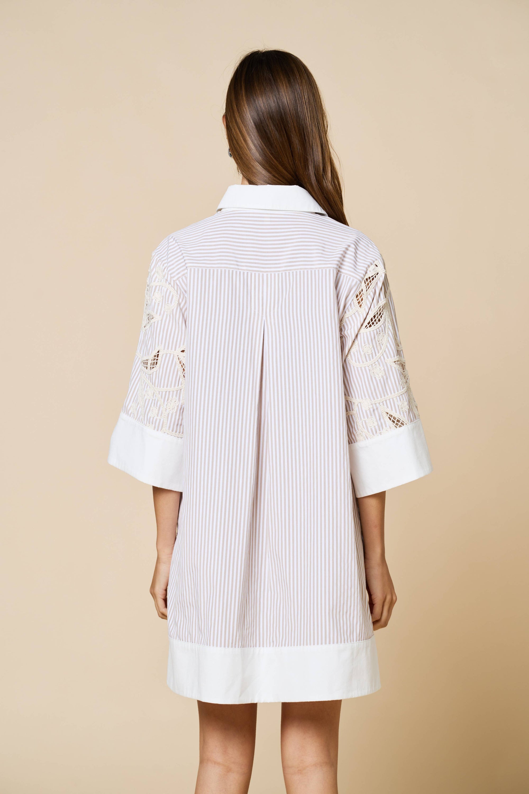 Floral Horizon Shirt Dress