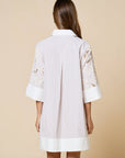 Floral Horizon Shirt Dress