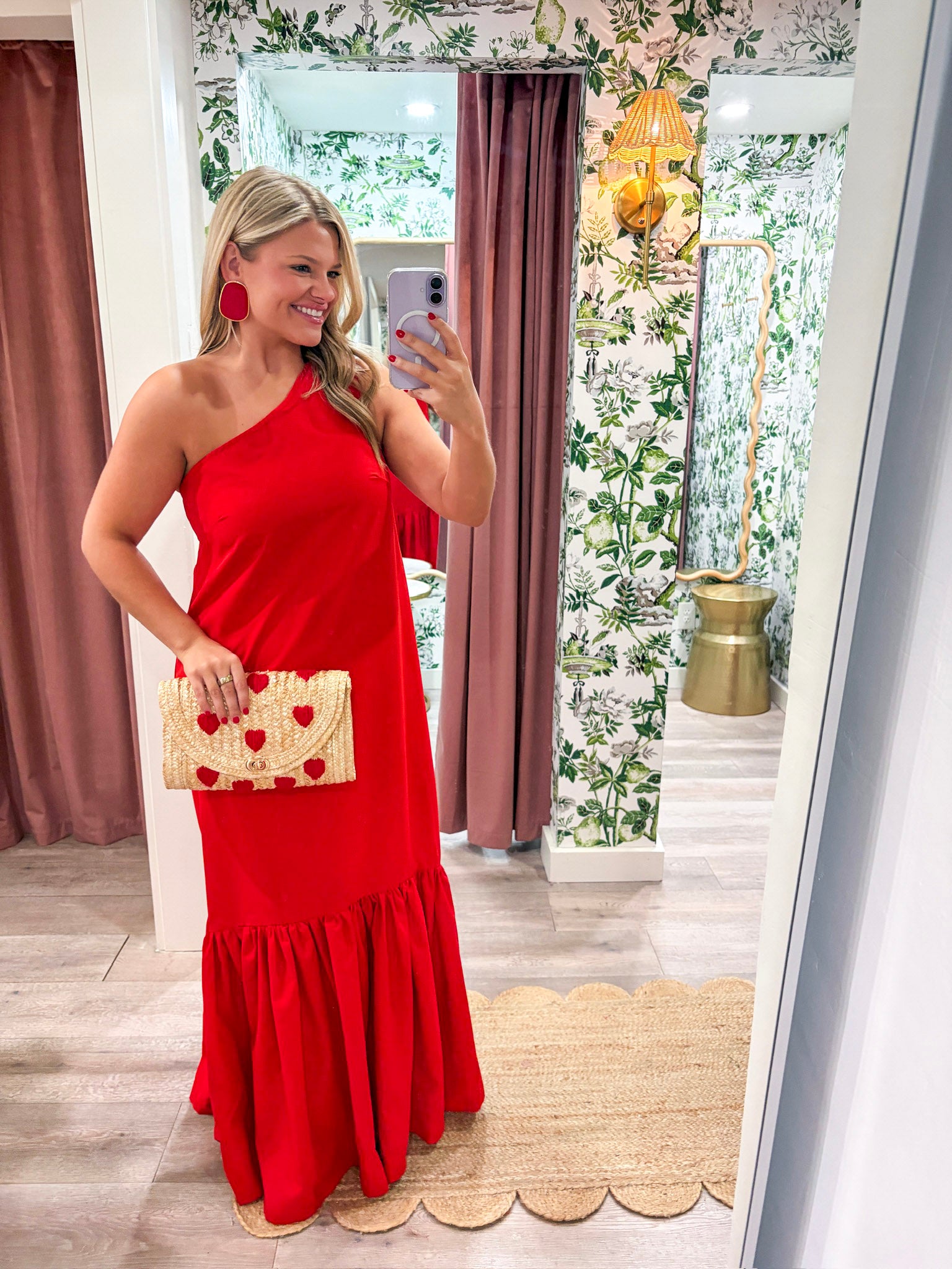 Purely Yours Maxi Dress-Red