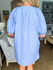 Coastal Muse Dress-Blue