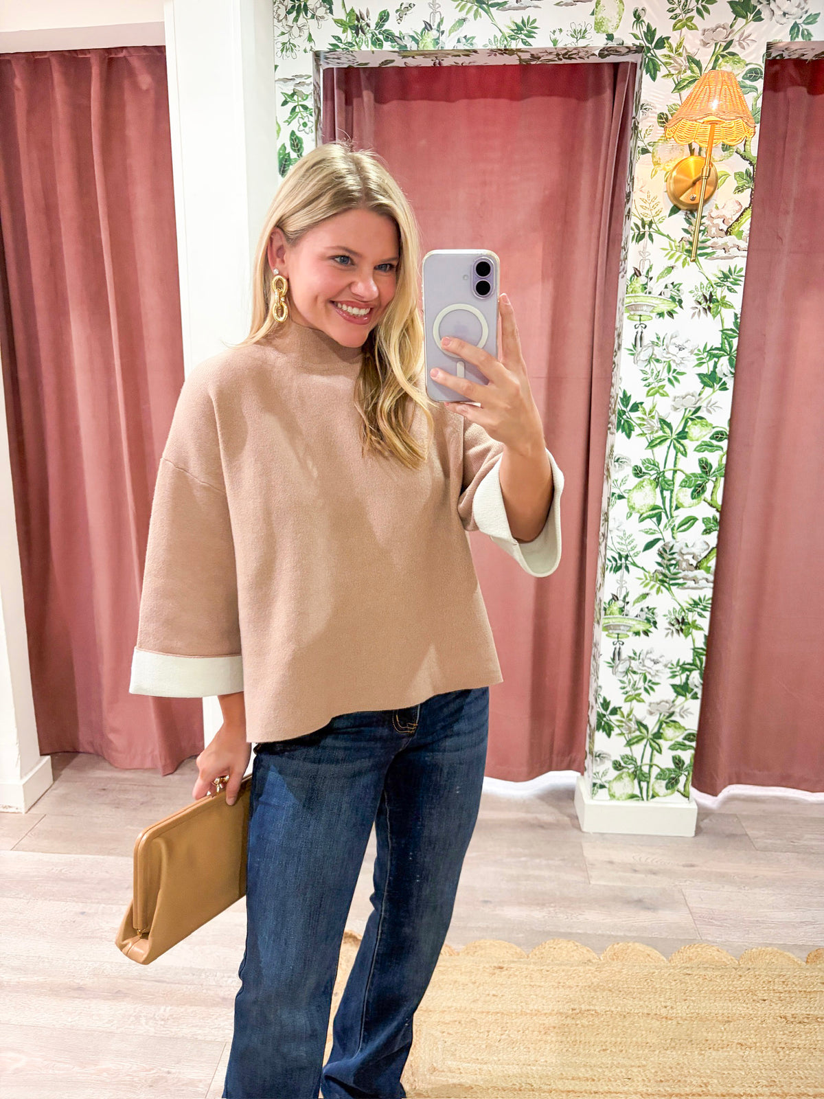 Warmth Edit Sweater-Taupe