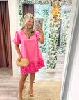 Bloom Tint Mini Dress