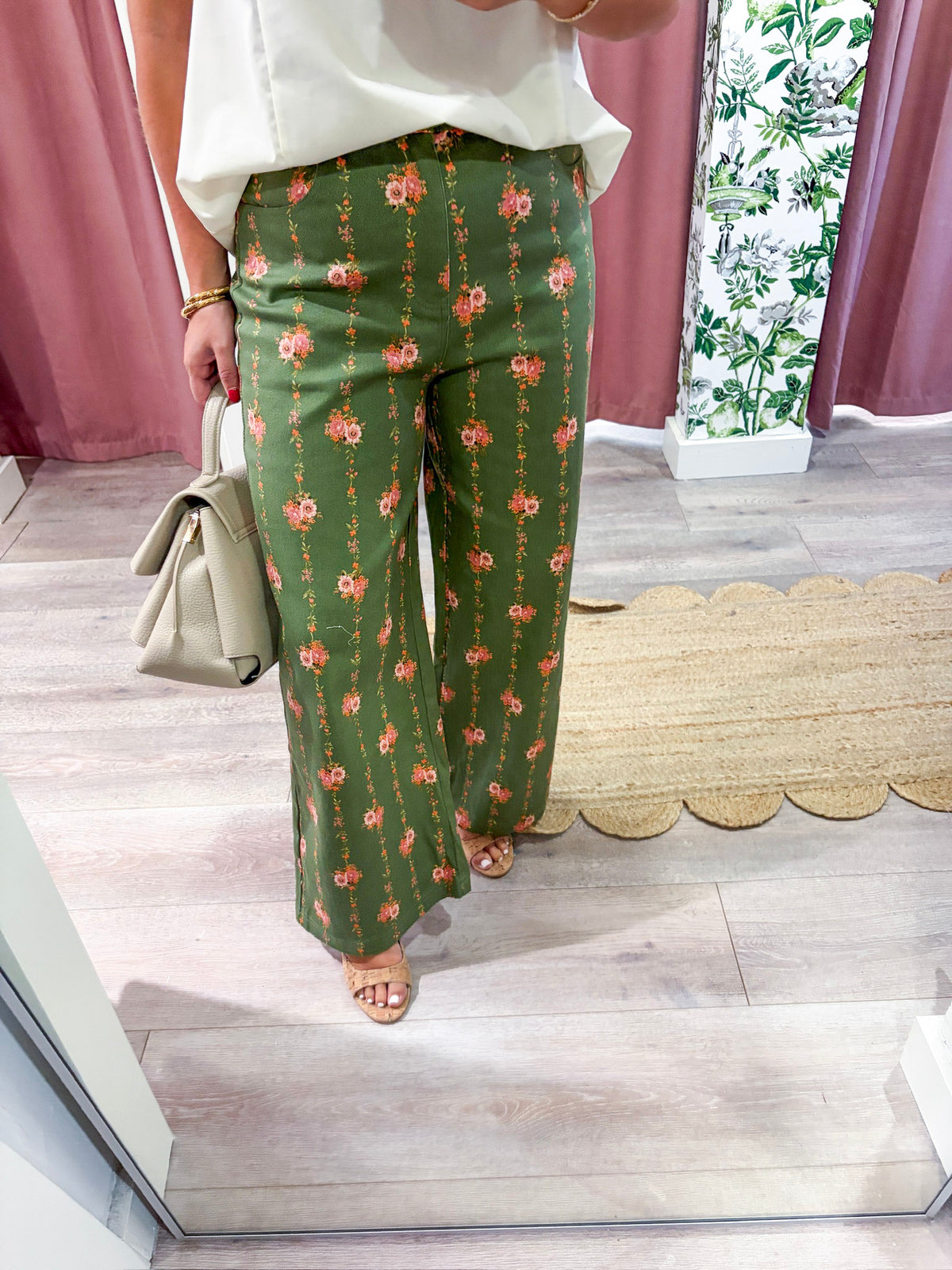 Bellagio Floral Wide Leg Pants