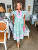 Garden Gathering Floral Midi Dress