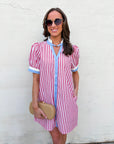 Classic Americana Mini Dress