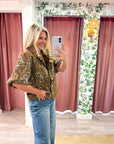 Lavinia Floral Jacquard Top