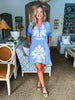 Coastal Muse Dress-Blue