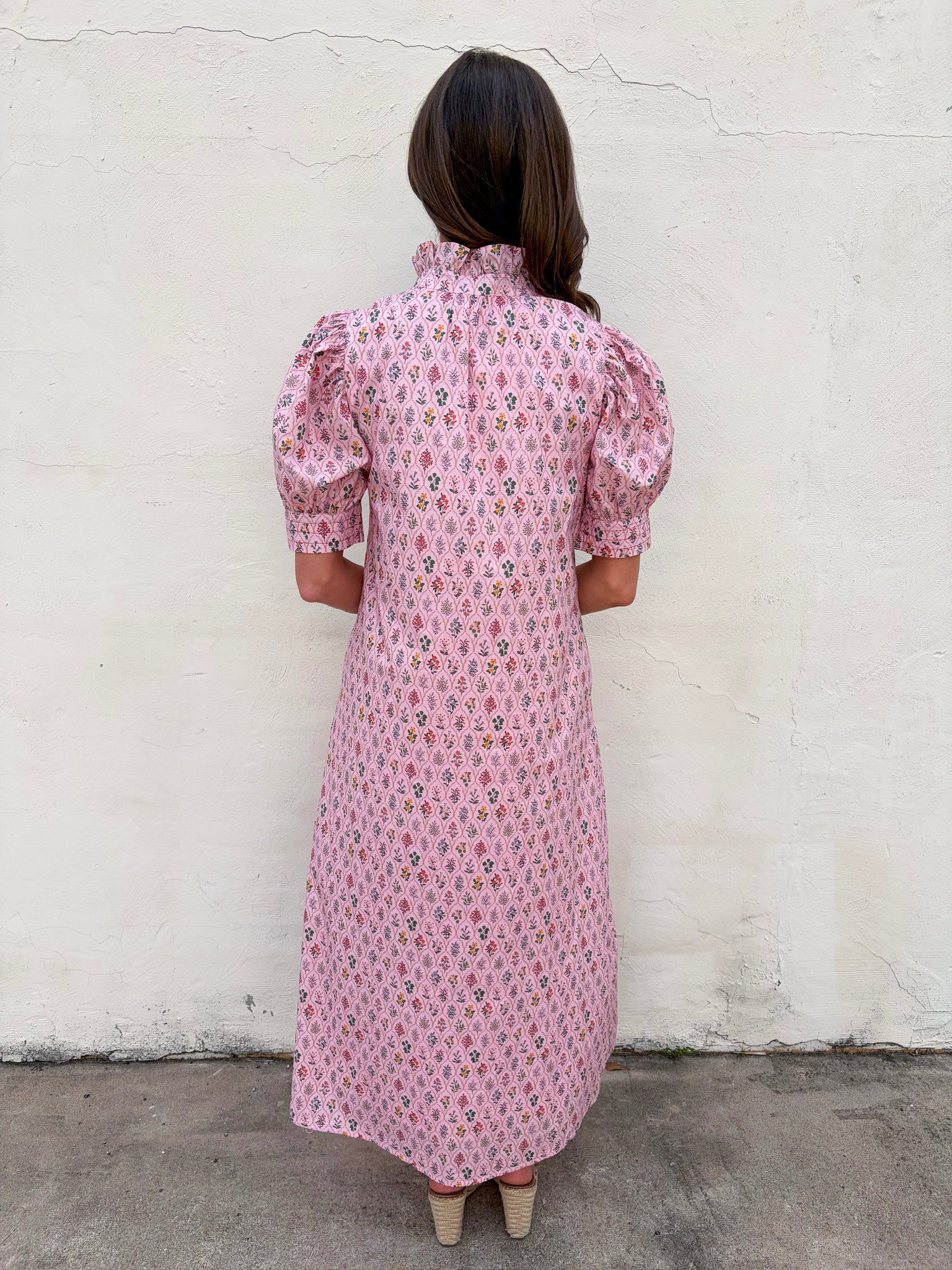 Soft Florals Maxi Dress