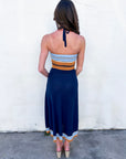 Terry Knit Midi Dress