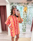 Sun and Wave Mini Dress