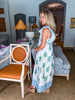 Coastal Brunch Floral Midi Dress