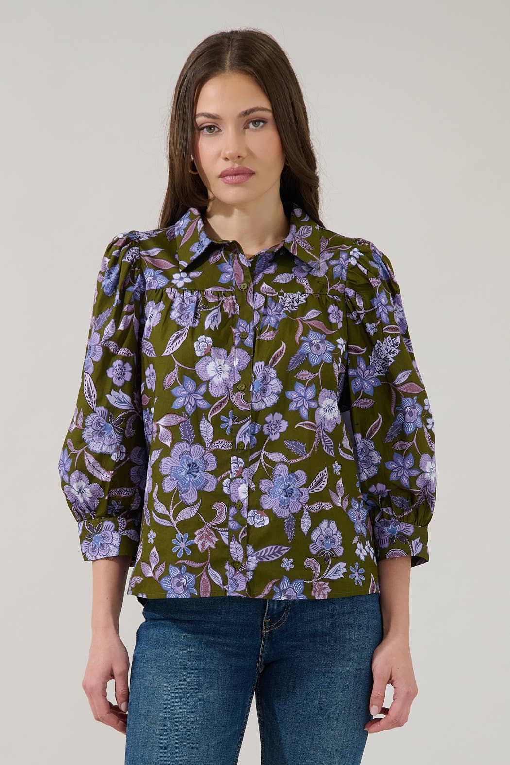 Fae Whisper Floral Top
