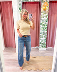 Easy Fit Ankle Jeans